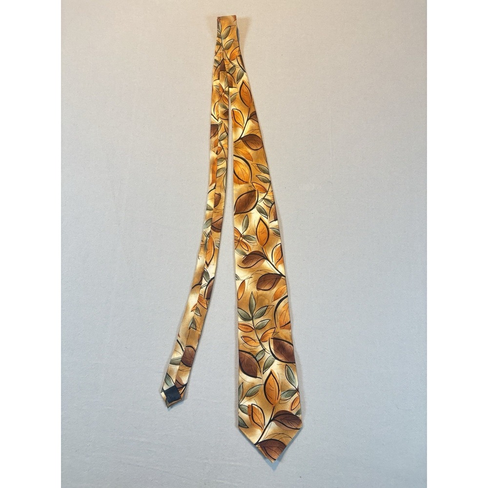 J Garcia Collection 45 Silk‎ Tie Tree Leaf Abstract Limited Edition Mens Art